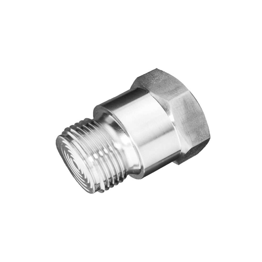 Membran-Klein-Druckmittler mit frontbündiger Membran und Außengewindeanschluss