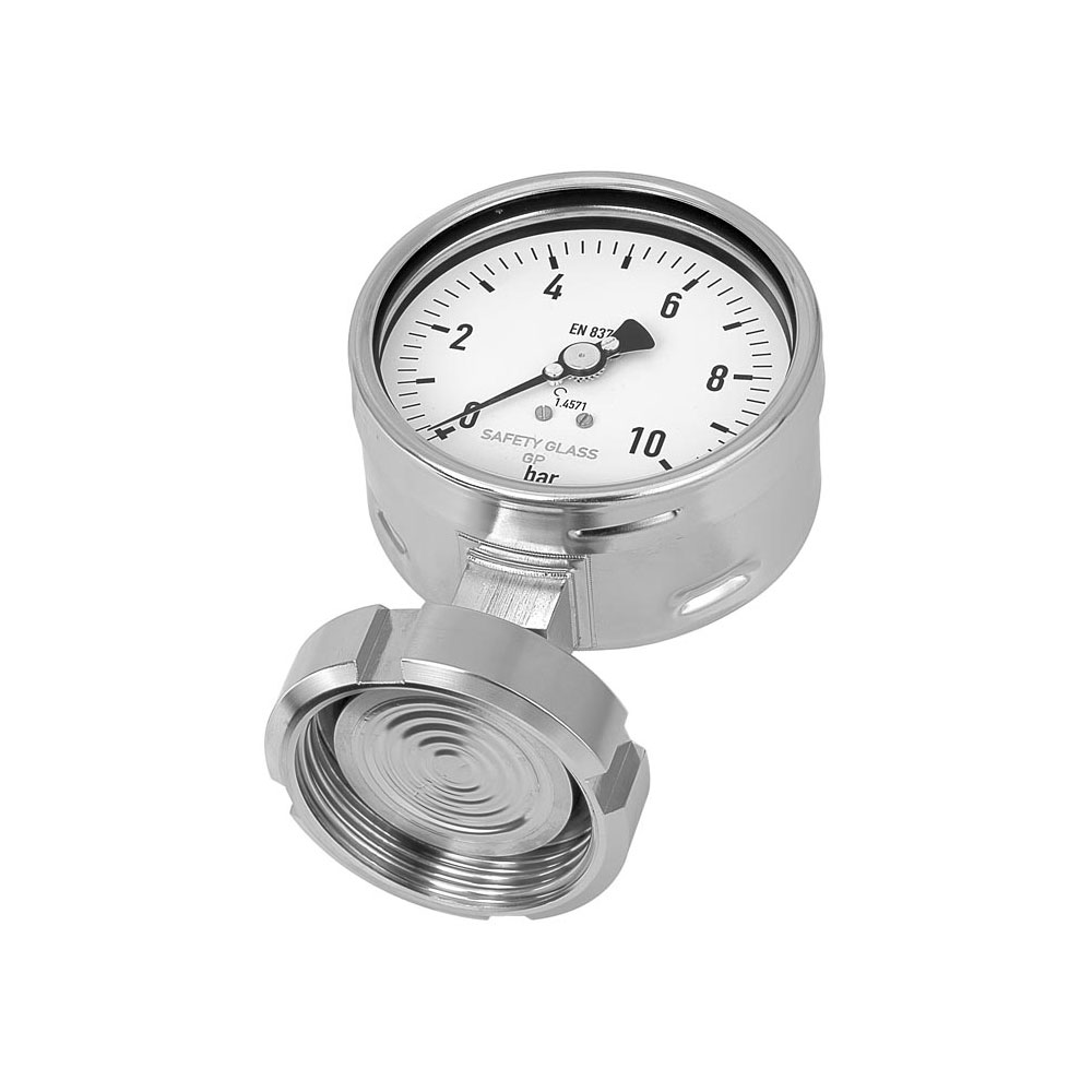 WIKA 990.18, 990.19, 990.20, 990.21 Diaphragm seal with sterile connection - With union nut (milk thread fitting) - Image 2