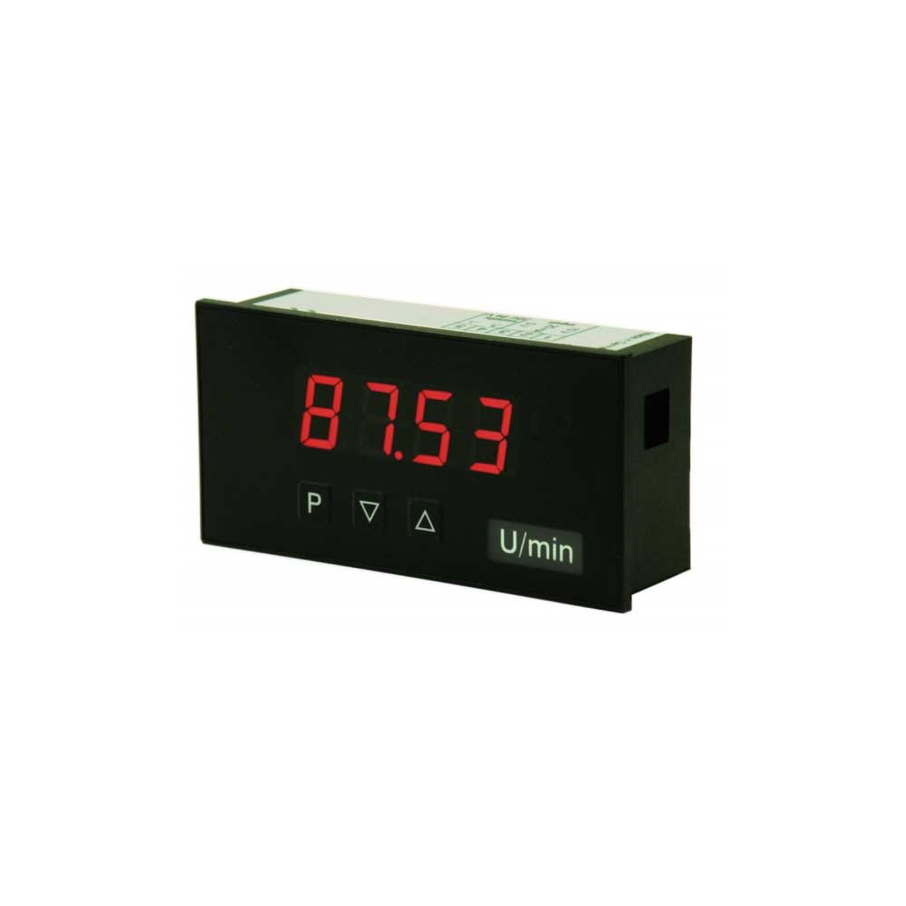 IM1 – 4-stelliges digitales Einbauinstrument in 96×48 mm. Normsignal 0/4-20 mA, 0-10 VDC; optional 50 VDC, 100 VDC