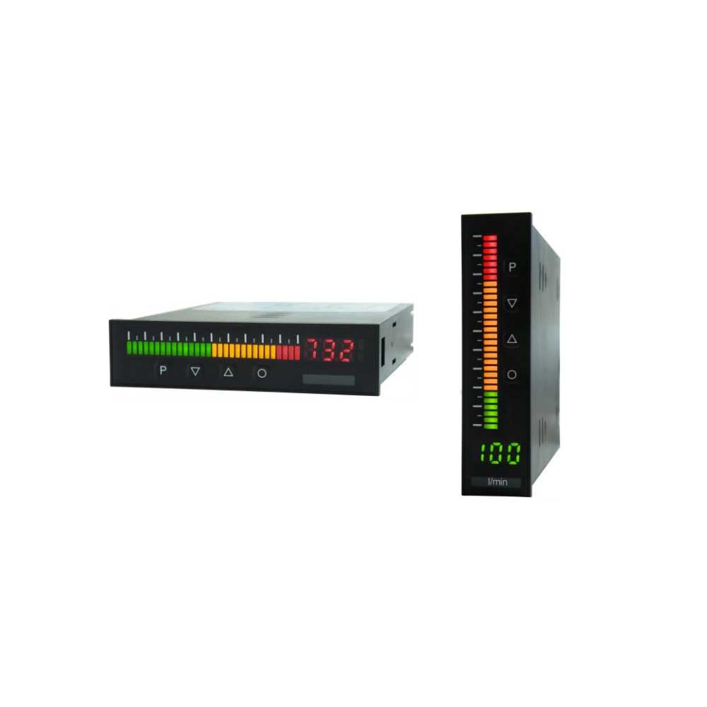 Bargraphanzeige / Leuchtbandanzeige IMB3 Normsignale 96 x 24 mm