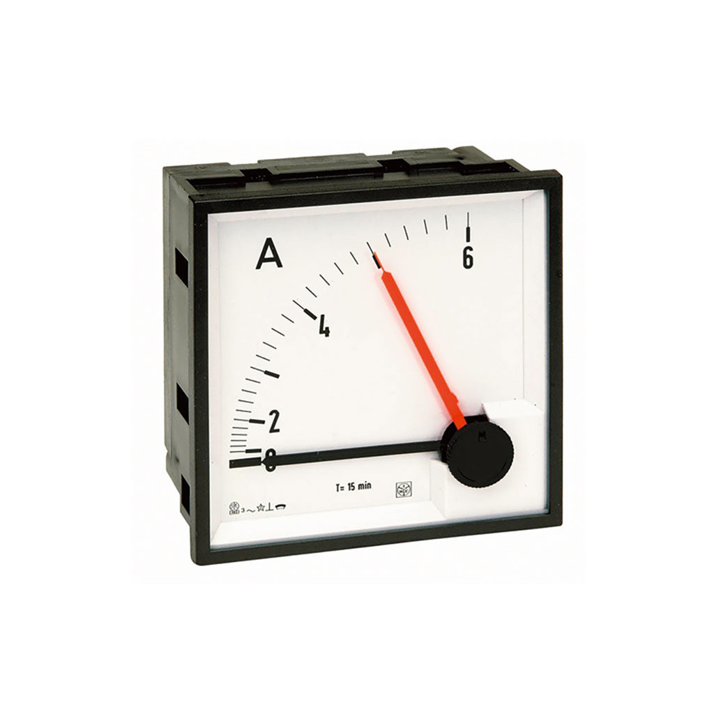 RQ48T - Analog Meters for alternating current with thermal equipment (48x48mm)