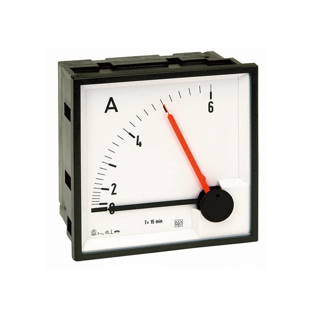 RQ96T – Analog Meters for alternating current with thermal equipment (96x96mm)