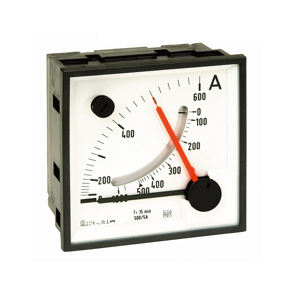 RQ96TE – Analog Meters for alternating current with thermal – moving-iron equipment (96x96mm)
