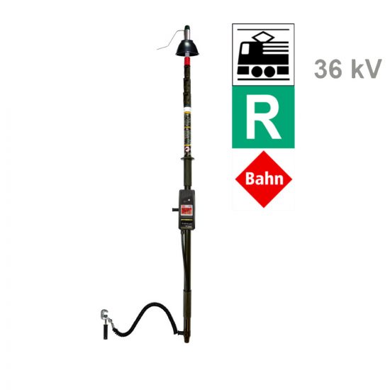 TELESKOP-SPANNUNGSPRÜFER BIS 36 KV / MULTISAFE TT 36 – für Bahnen und Energieversorger bis 36 kV AC / DC