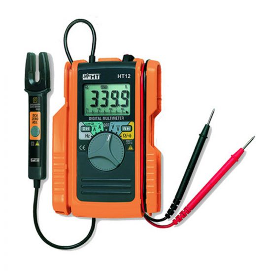 HT12 – Digitalmultimeter mit Gabelstromzange 60A AC/DC