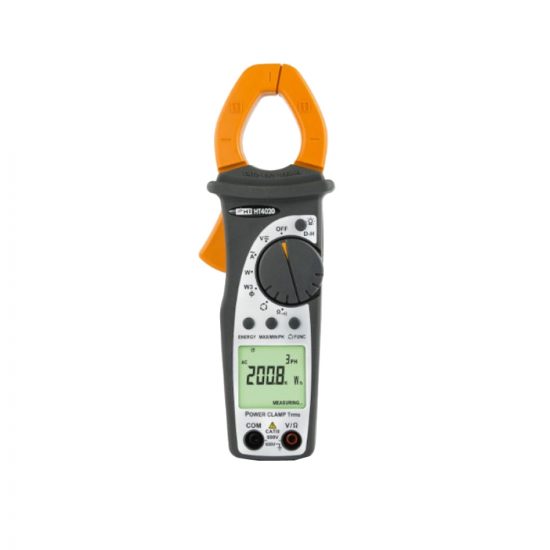 HT4020 – Professional clamp meter AC TRMS 400A with Power measurement