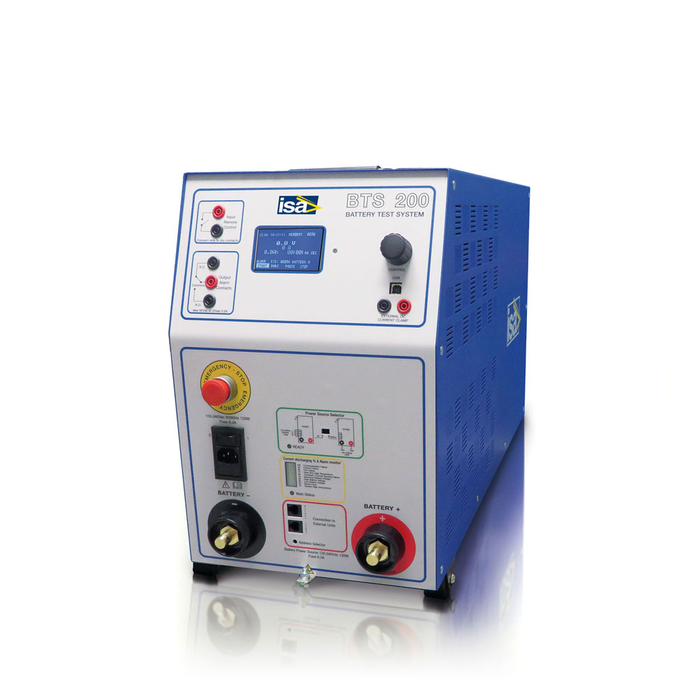 BTS 200 Battery testing