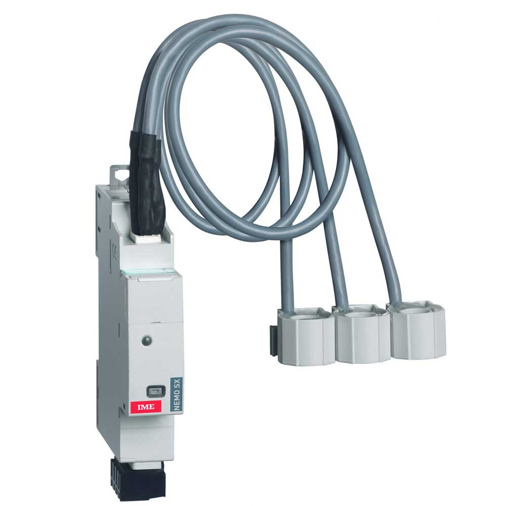 Nemo SX  Multifunction measuring module, delivered with non-interchangeable coil to measure three single-phase circuits up to 63 A at once SX3M63