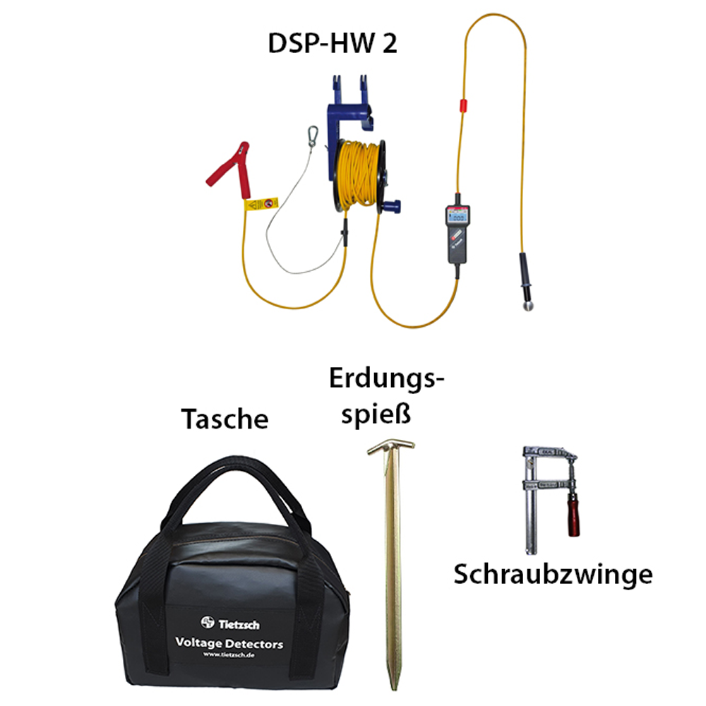 Spannungsprüfer für überflutete Keller und Elektroanlagen – DSP-HW2 für Hochwasser
