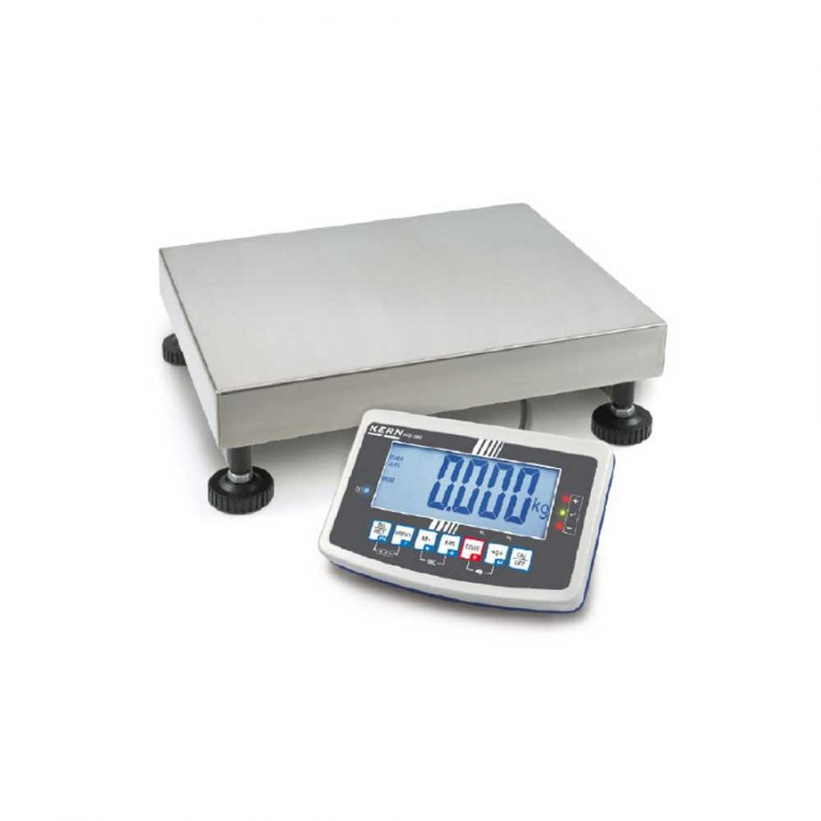 KERN Zweibereichs-Plattformwaage SXC 300K-2M, Wägebereich bis 300 kg KERN Zweibereichs-Plattformwaage SXC 300K-2M, Wägebereich bis 300 kg