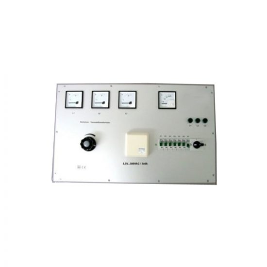 5316.2 Trennstelltransformator 3×3,5V-500VAC /3x6A