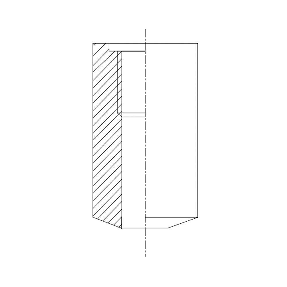 Schweissmuffe mit Dichtfläche