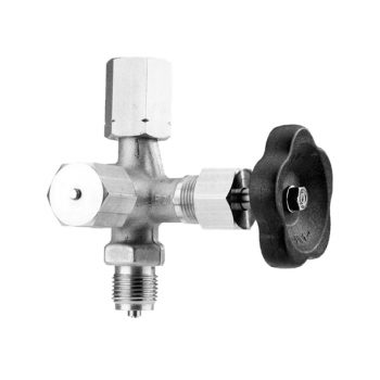 Pressure gauge valves to DIN 16 270, without test connector