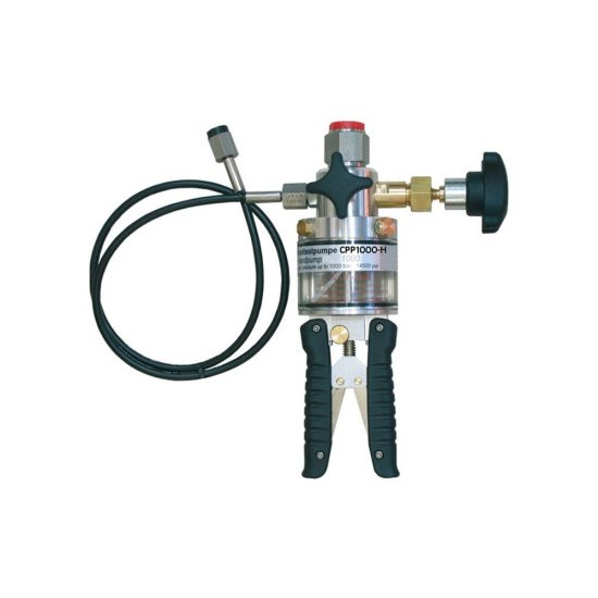 Models CPP700-H, CPP1000-H Hydraulic hand test pump