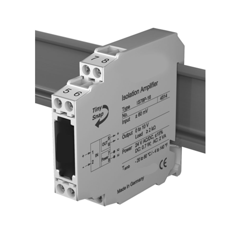 Shunt/mV Isolation Amplifier IS 78 ICS Schneider Messtechnik GmbH