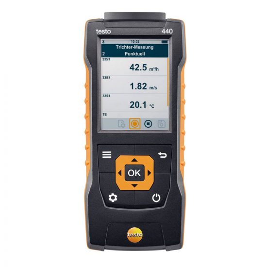 testo 440 – Air velocity and IAQ measuring instrument