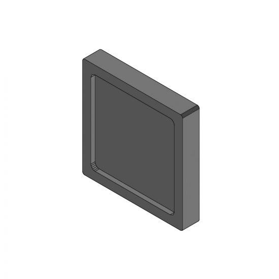 Blindabdeckung 48 x 48 mm