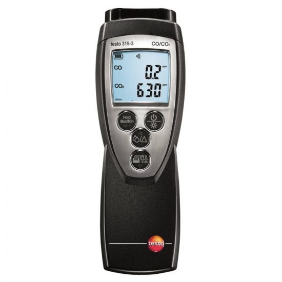 testo 315-3 – CO and CO₂ meter for ambient measurements (with case & Printer)