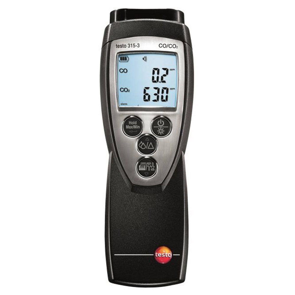 testo 315-3 - CO and CO₂ meter for ambient measurements (with case & Printer)