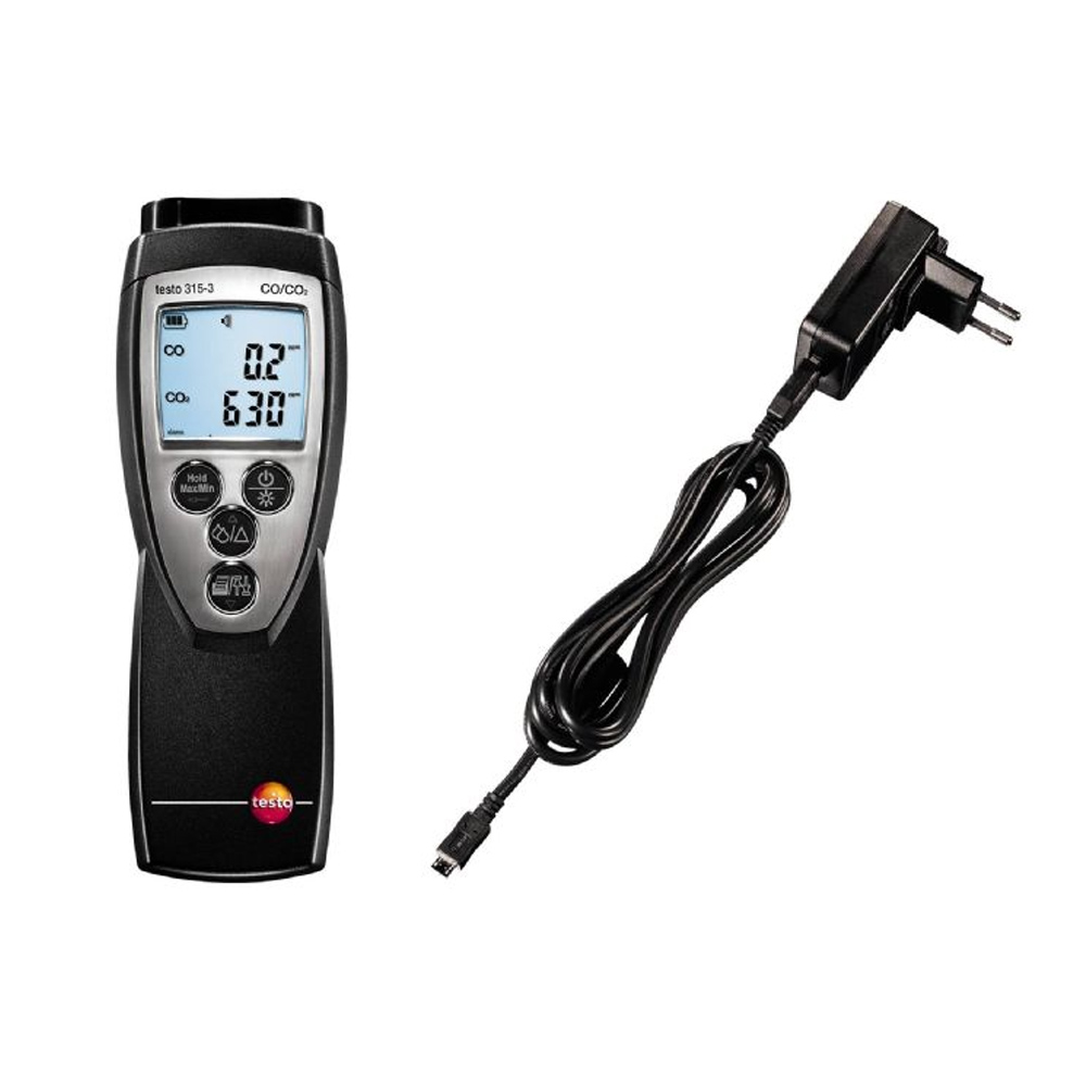 testo 315-3 - CO and CO₂ meter for ambient measurements (with case & Printer) - Image 2