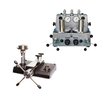 Piston gauges / Pressure balances / Comparison pumps