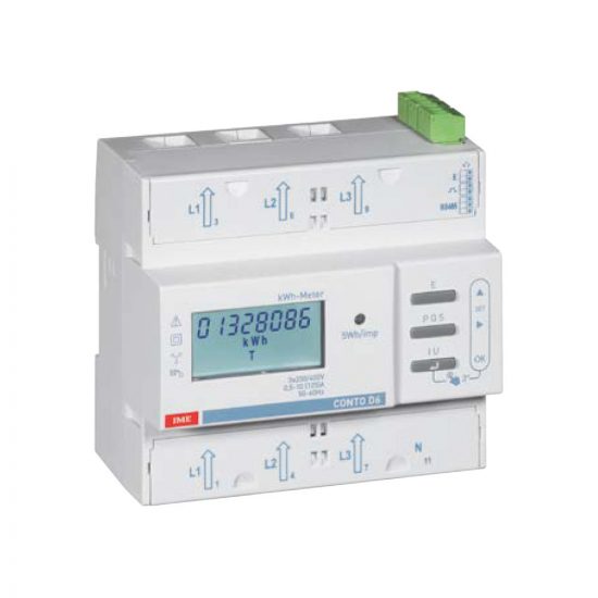 Conto D6 Pd MID Energiezähler  Statischer Zähler bis 125A direktmessend