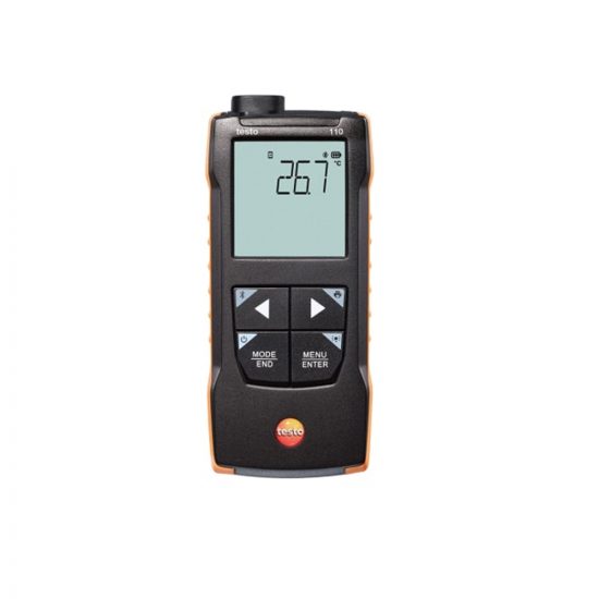 testo 110 – NTC and Pt100 temperature measuring instrument with App connection