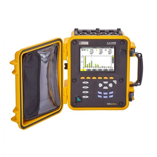 C.A 8436 Qualistar Plus power and energy quality analyser