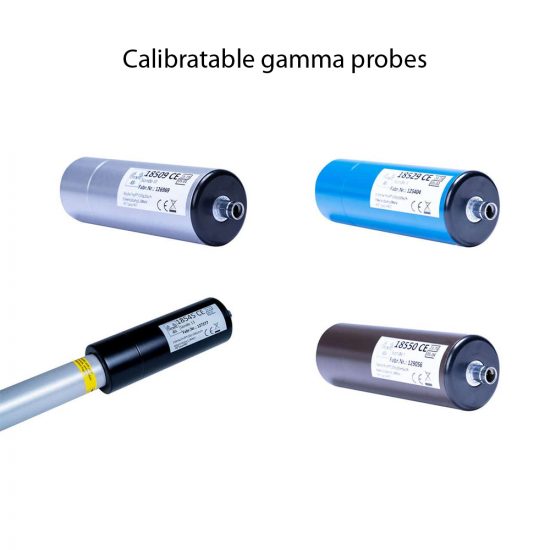 Calibratable gamma probes