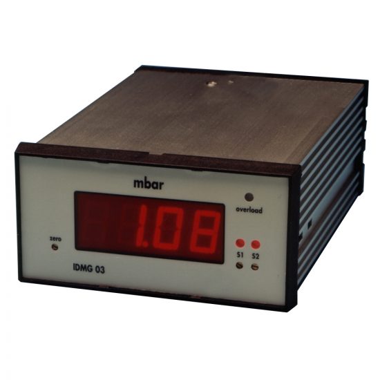 IDMG3 Schaltschrank-Einbaudruckmessgeräte