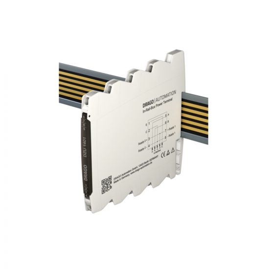 In-Rail-Bus Power Terminal – for installations with In-Rail-Bus system