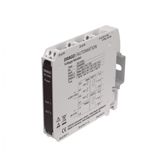 Spannungswächter DG 3402 / DG 3482 – Überwachung von AC und DC Spannungen