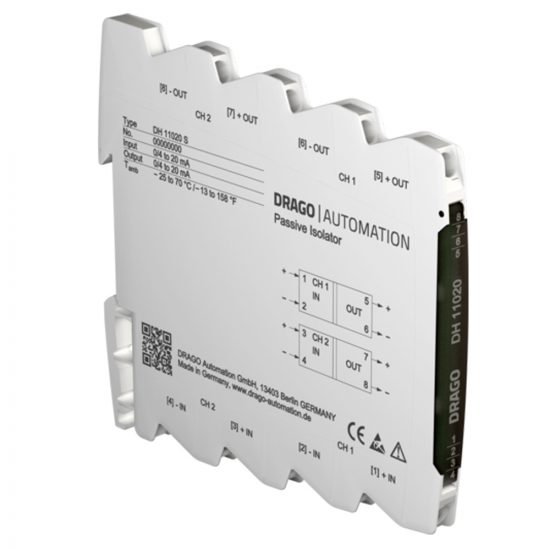 Passivtrenner DH 11000 – Trennung von 0(4) … 20 mA Normsignalen