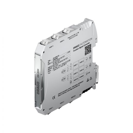 Funktions-Signalkonverter DN 2050 – Erfassung, Wandlung mit galvanischer Trennung von Normsignalen und binären I/O Signalen