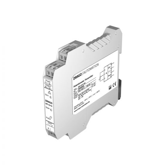 Potentiometer Transmitter DR 4310 – Isolation and Conversion of Potentiometer Position Signals