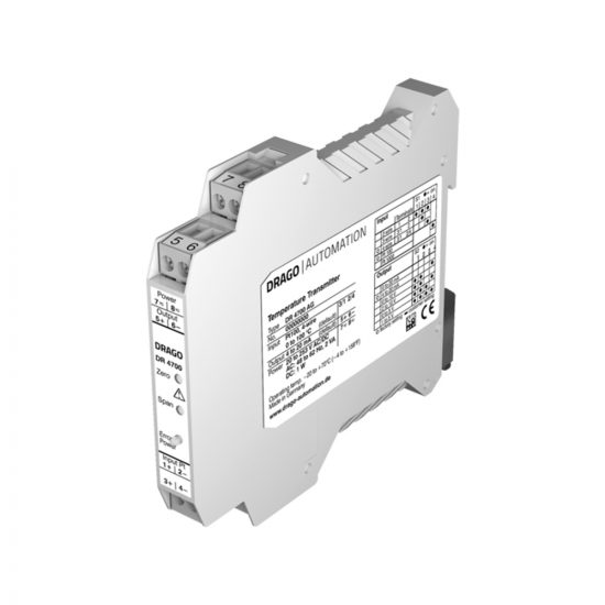 Temperatur-Messumformer DR 4700 – zur Temperaturmessung mit Pt100/Pt1000-Widerstandsthermometern