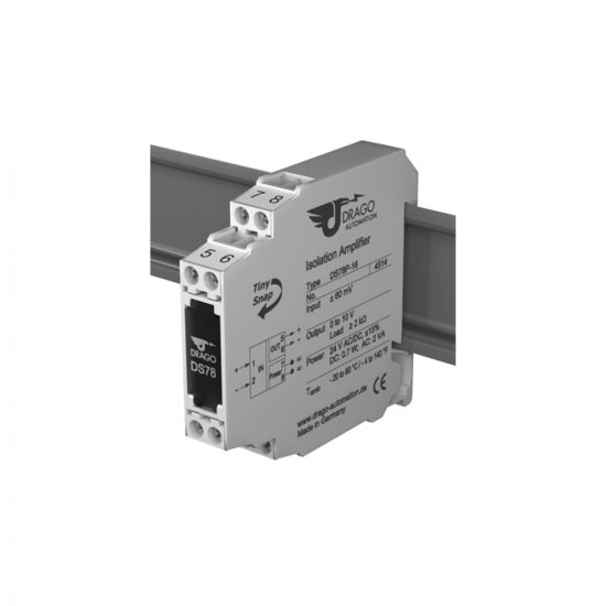 Shunt/mV-Trennverstärker DS 78 – Trennung und Wandlung von mV-Shuntspannungen mit Festbereichen