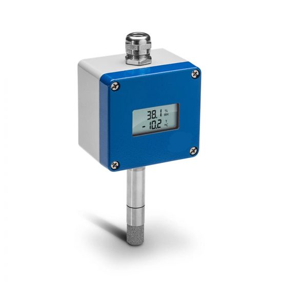 IAW combined with probes of the S series – Transmitters for humidity and temperature can be combined with different probes