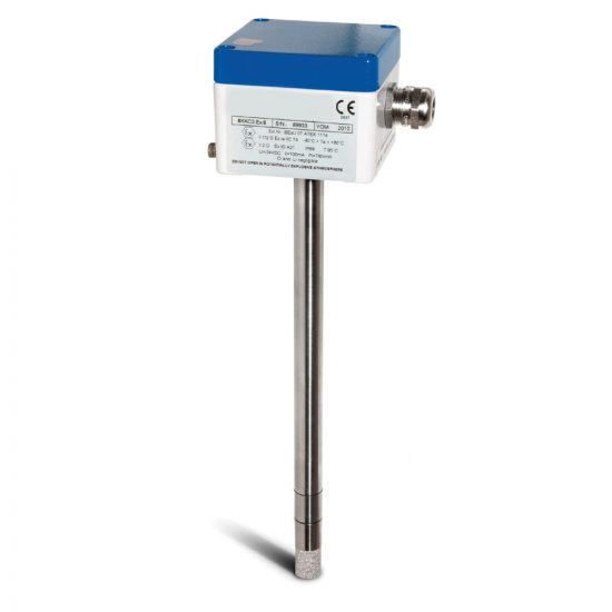 ATEX KC.Ex – duct mounted humidity and temperature sensor
