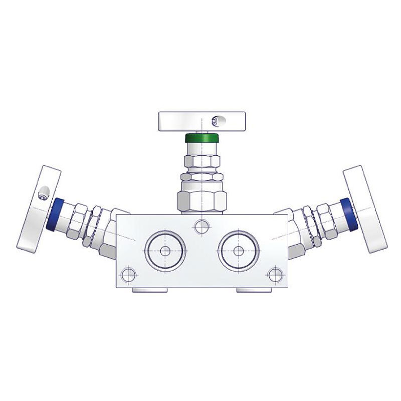 3 fach Ventilblöcke Typ E3A 2