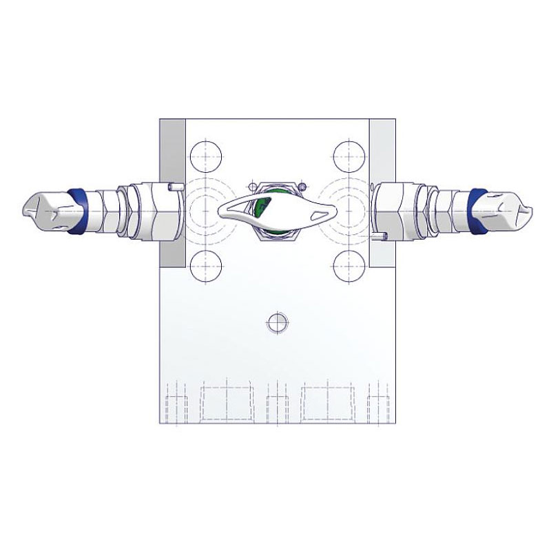 3 fach Ventilblöcke Typ E3A 3