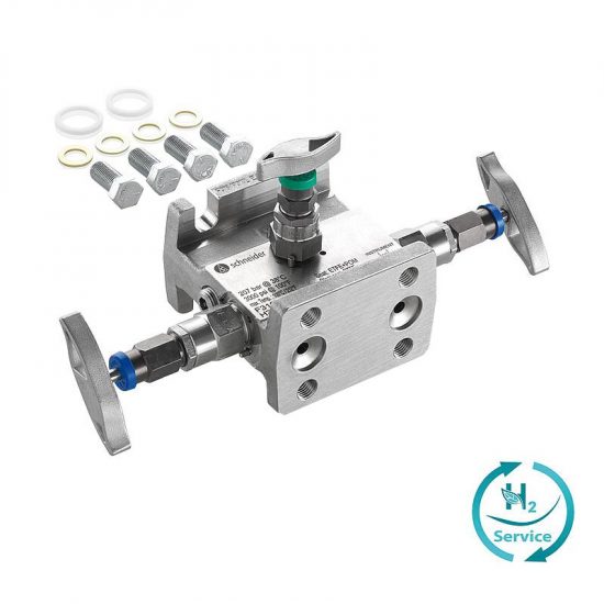 3-fach Ventilblöcke Typ H3A/H3S