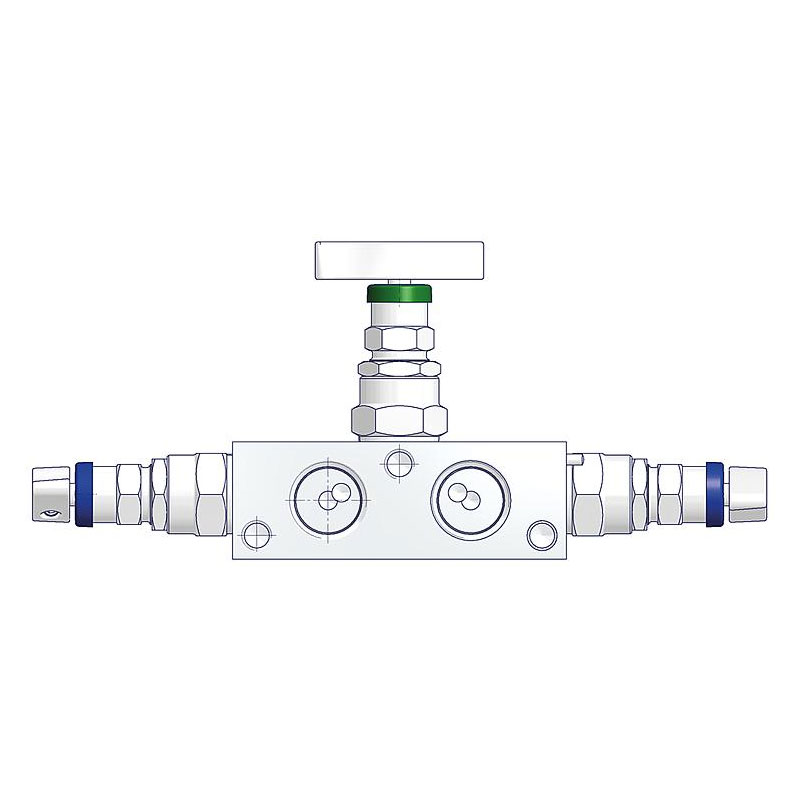 3 fach Ventilblöcke Typ W3EA 2
