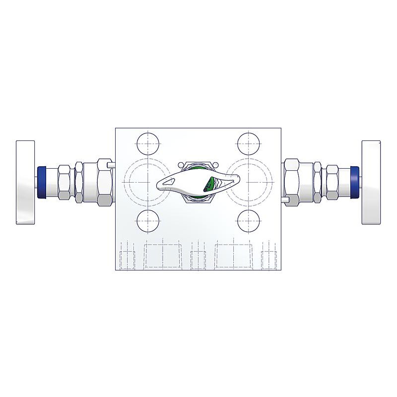3 fach Ventilblöcke Typ W3EA 3