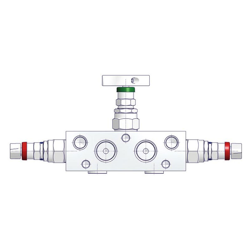5 fach Ventilblöcke Typ E5A E5U 2