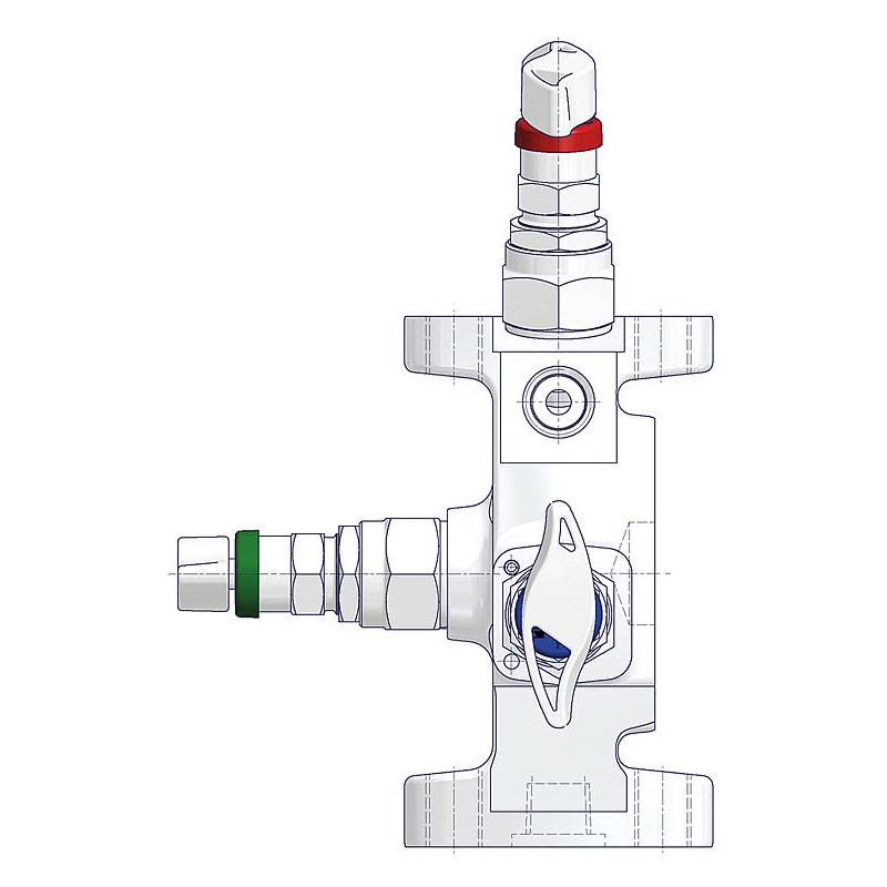 5 fach Ventilblöcke Typ H5TB 2