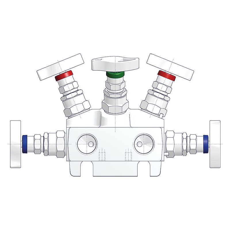 5 fach Ventilblöcke Typ T5A T5N 2