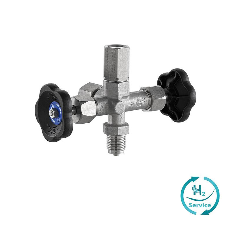 Manometerventile DIN 16272 Form A 1