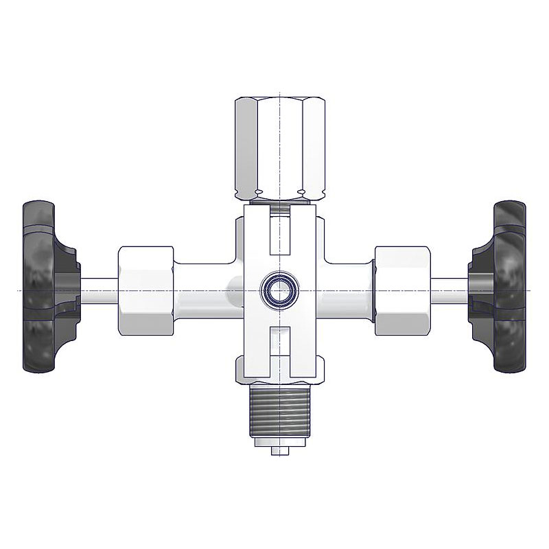 Manometerventile DIN 16272 Form A 5