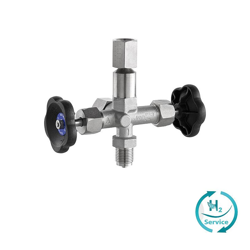 Manometerventile DIN 16272 Form B 1